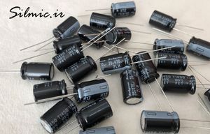 خازن 470 میکرو فاراد 35 ولت ژاپنی Rubycon سری ZLH با esr فوق العاده پایین