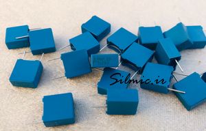 خازن 1 نانو فاراد 1000 ولت EPCOS آلمان از نوع MKP سری B32620 های فرکانس