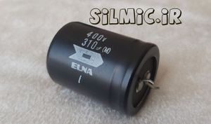 خازن های اند 310 میکرو فاراد 400 ولت ELNA ژاپن ایده آل برای کلاس کاری A