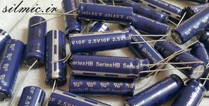سوپر خازن 10 فاراد 2.5 ولت EATON آمریکا ، بک آپ گیری واستفاده در هارد ssd