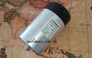 خازن 250 میکرو فاراد 1100 ولت mkp ساخت europtronic تحمل جریان تا 75 آمپر