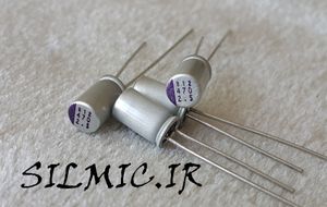 خازن پلیمر جامد 470 میکرو فاراد 2.5 ولت SANYO OS-CON ژاپن سری SEPC
