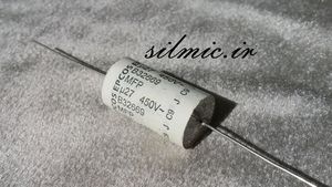 خازن اکسیال 270 نانو فاراد 850 ولت EPCOS ساخت آلمان سری B32669 از نوع MKP