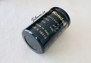 خازن 4700 میکرو فاراد 100 ولت Kendeil سری k01 با عمر بسیار بالا