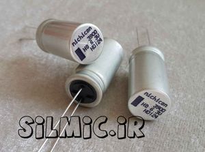 خازن های فرکانس 3900 میکرو فاراد 6.3 ولت nichicon سری HD با امپدانس پایین