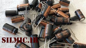 خازن 680 میکرو فاراد 16 ولت lelon سری RXW مناسب سوئیچینگ با طول عمر بالا