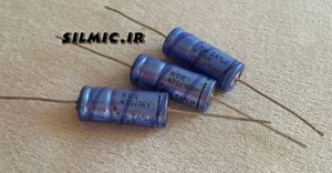 خازن های فای اکسیال 470 میکرو فاراد 16 ولت ROE سری EBR های فرکانس low Z