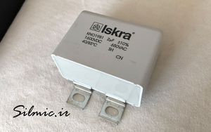 خازن اسنابر 2 میکرو فاراد 1600 ولت ساخت ISKRA اسلوونی های فرکانس