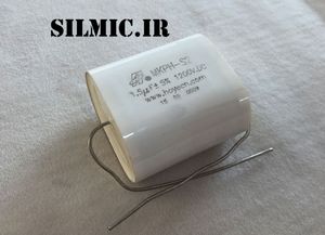 خازن اکسیال 1.5 میکرو فاراد 1200 ولت پلی پروپیلن ساخت HONGYE Electric