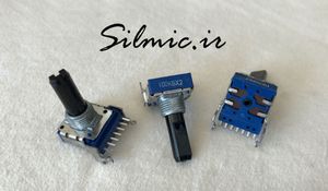 پتانسیومتر 100 کیلو اهم استریو خطی 7 پایه FORWARD تایوان سری RK14K122
