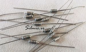خازن تانتال نظامی 1.5 میکرو فاراد 25 ولت SIEMENS ساخت آلمان نوع اکسیال