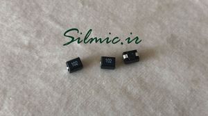 سلف SMD مینیاتوری 1 میلی هانری 5% ساخت CENTRAL TECHNOLOGY انگلیس