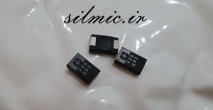 خازن تانتالیوم 220 میکرو فاراد 4 ولت SMD ساخت SANYO سری 4TPE220MF