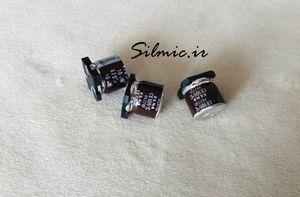 خازن 470 میکرو فاراد 10 ولت elna ژاپن smd سری RTH مقاومت در برابر لرزش