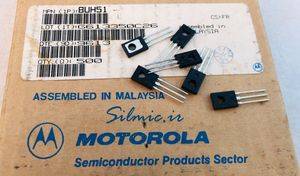 ترانزیستور NPN قدرت BUH51 با توان 800V/3A/50W ساخت MOTOROLA