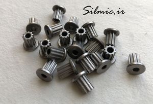 چرخ دنده فلزی ساخت SHINANO KENSHI ژاپن مناسب شفتهایی با قطر 5 میلیمتر