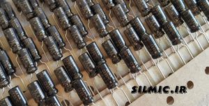 خازن های گرید 470 نانو فاراد 50 ولت صوتی ELNA ژاپن سری STARGET(ROD)