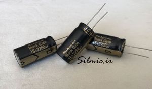 Rubycon Black Gate STD Series 2200uf 16v Electrolytic Capacitor
