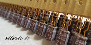 خازن سیلمیک 10 میکرو فاراد 63 ولت ELNA GOLD های گرید صوتی ROS (SILMIC)