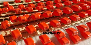 خازن 1 میکرو فاراد 63 ولت VISHAY سری MKT Metallized Polyester