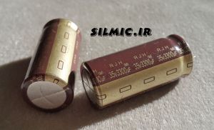 خازن گرید صوتی 3300 میکرو فاراد 35 ولت ELNA سری RJH با امپدانس بسیار پایین
