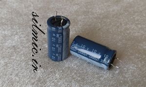 خازن آدیو 3300 میکرو فاراد 10 ولت ژاپنی ELNA مدل استاندارد blue robe سری RE2
