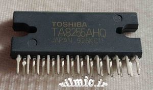 آی سی TA8255 کلاس AB 4 کاناله با توان 22 * 4 وات در امپدانس 2 اهم ژاپنی