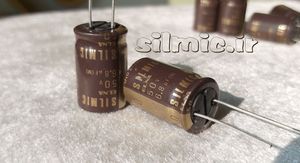 خازن سیلمیک 6.8 میکرو فاراد 50 ولت ELNA های گرید صوتی ROS ( SILMIC )