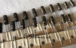 خازن های گرید 4.7 میکرو فاراد 25 ولت صوتی ELNA ژاپن سری STARGET(ROD)