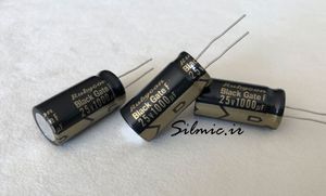 Rubycon Black Gate F Series 1000uf 25v Electrolytic Capacitor