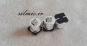 خازن 470 میکرو فاراد 35 ولت SMD ساخت ELNA ژاپن سری RVJ