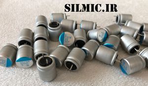 خازن جامد 33 میکرو فاراد 35 ولت NIPPON ژاپن Super low ESR سری PS