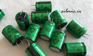 خازن 1500 میکرو فاراد 35 ولت samyoung کره pxa دمای کار 125 درجه و low esr
