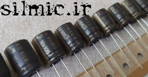 خازن سیلمیک 100 میکرو فاراد 16 ولت ELNA های گرید صوتی RFS ( SILMICII )
