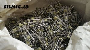 خازن نظامی 5.6 پیکو فاراد 100 ولت های فرکانسی با پایداری بالا ساخت philips ایتالیا