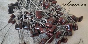 خازن سیلور میکا 30 پیکو فاراد 500 ولت NITSUKO ژاپن با پایداری فوق العاده بالا