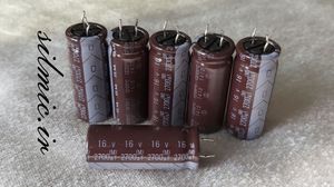 خازن آدیو 2700 میکرو فاراد 16 ولت الکترولیت ELNA سری RW2 با گرید صوتی