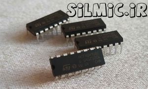 آی سی 4049 با کد اختصاصی HCF4049UBE معروف به CD4049 ساخت ST