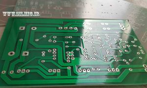 برد pcb خام پاور ماسفت 275 وات ساده ساخته شده از فایبرگلاس درجه 1