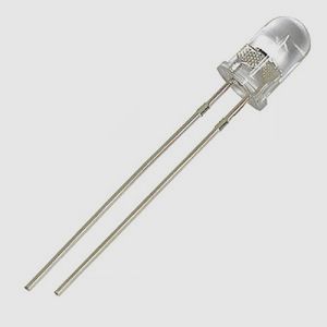 LED آبی شفاف 5mm