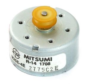 موتور آرمیچر 3 ولت (1-7 ولت) M25E-4 پولی دار