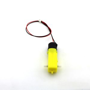 موتور گیربکس دار پلاستیکی دو شفت با کانکتور پین گرد سیم دار 50 دور