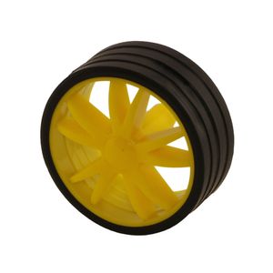 چرخ 2.3×5.5×0.5 (شفت دو سر تخت)