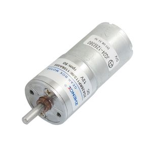 موتور گیربکس دار ZGA25 50 rpm 12V
