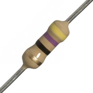 مقاومت 47 اهم 1/4 وات 5 درصد