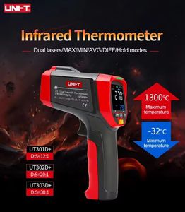 خرید ترمومتر (دماسنج) لیزری 600 درجه یونی تی مدل+UT301D - ESC Market