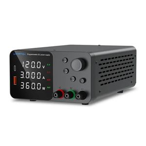 خرید منبع تغذیه 120 ولت 3 آمپر سوئیچینگ WANPTEK مدل TPS1203 - ESC Market