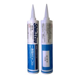 چسب سیلیکون ژاپنی سفید شینتسو KE-45-W موشکی 330mL - ESC Market