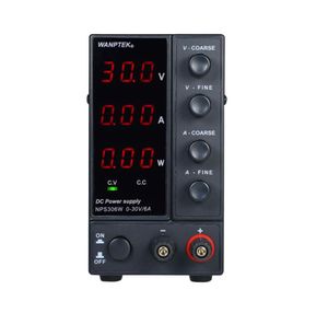 منبع تغذیه 30 ولت 6 آمپر سوئیچینگ WANPTEK مدل NPS306W - ESC Market