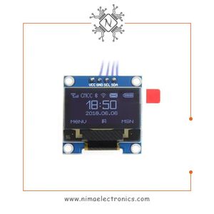 ال سی دی رنگی 0.96 اینچ QO12864NTCHWBY